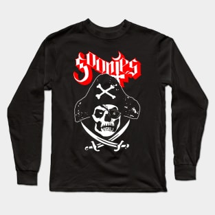 80's Movies Ghost Pirate Skull Metal Band Shirt Parody Long Sleeve T-Shirt